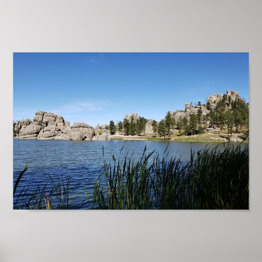 Sylvan Lake, Black Hills, Custer, South Dakota Poster (Vorne)