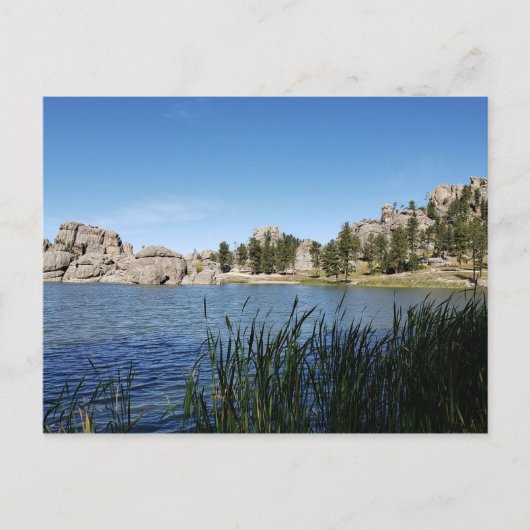Sylvan Lake, Black Hills, Custer, South Dakota Postkarte (Vorderseite)