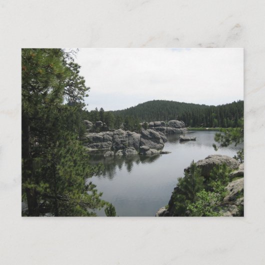 Sylvan Lake in South Dakota Postkarte (Vorderseite)