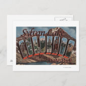 Sylvan Lake Staat Park, Colorado Postkarte (Vorne/Hinten)