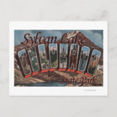 Sylvan Lake Staat Park, Colorado Postkarte (Vorderseite)