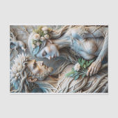 Sylvan Lovers Forest Embrace Decoupage Seidenpapier (Vorderseite)