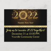 Sylvester 2022 postkarte (Vorderseite)