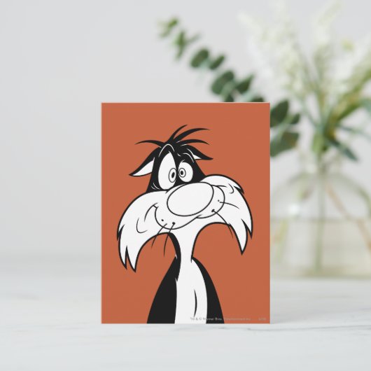 SYLVESTER™ Albern Postkarte (Stehend Vorderseite)