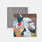 Sylvester-Aufsatz Magnet (Vorderseite/Rückseite)