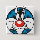 SYLVESTER™ Dotty-Symbol Button (Vorderseite)