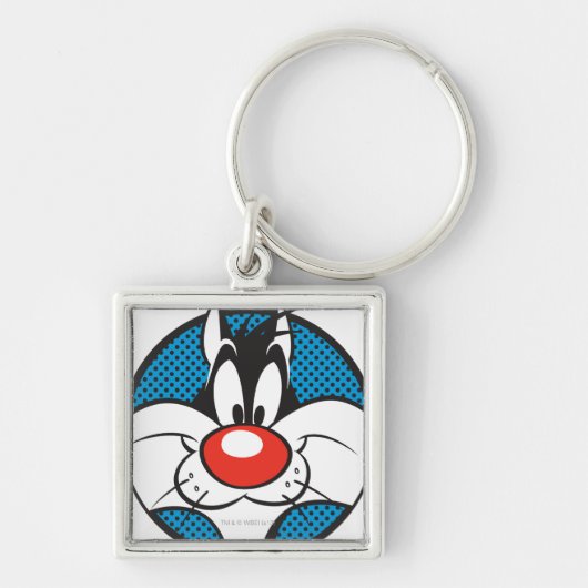 SYLVESTER™ Dotty-Symbol Schlüsselanhänger (Vorne)