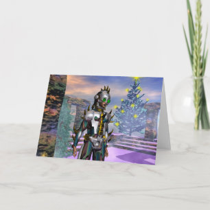 SYLVESTER EINER CYBORG FIEL HERAB... FEIERTAGSKARTE