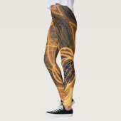 Sylvester Fireworks - Power Yoga Leggings (Links)