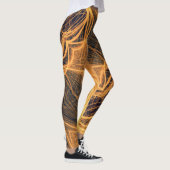Sylvester Fireworks - Power Yoga Leggings (Rechts)