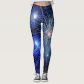 Sylvester Fireworks - Power Yoga Leggings (Vorderseite)