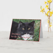 Sylvester-Get Well anpassen Karte (Gelbe Blume)