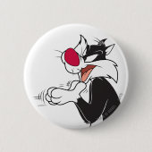 SYLVESTER™ Gummipfeifen Button (Vorderseite)