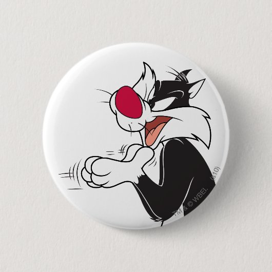 SYLVESTER™ Gummipfeifen Button (Vorderseite)