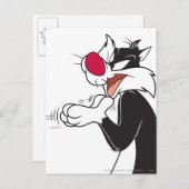 SYLVESTER™ Gummipfeifen Postkarte (Vorne/Hinten)