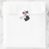 SYLVESTER™ Gummipfeifen Runder Aufkleber (Tasche)