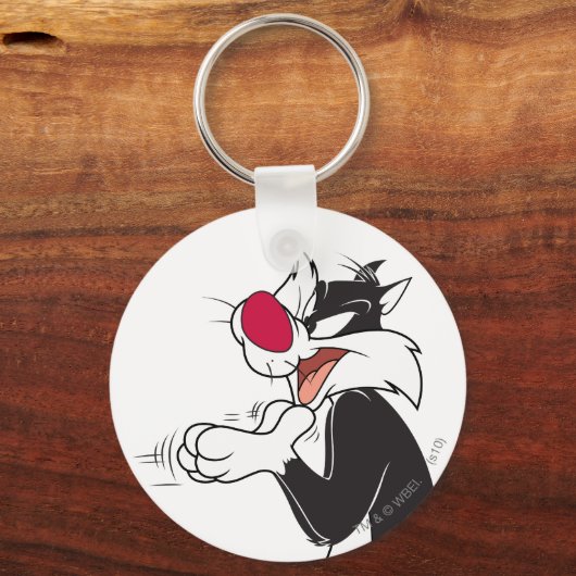 SYLVESTER™ Gummipfeifen Schlüsselanhänger (Vorderseite)