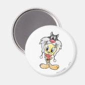 Sylvester Hat Magnet (Vorderseite/Rückseite)
