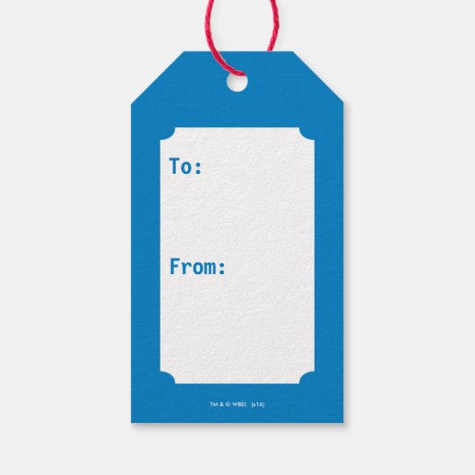 Sylvester Jr. | Klassische Pose Geschenkanhänger (Rückseite)