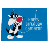 Sylvester Jr. | Klassische Pose Große Geschenktüte (Vorderseite)