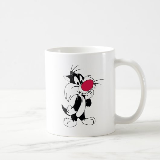 Sylvester Jr. | Klassische Pose Kaffeetasse (Rechts)