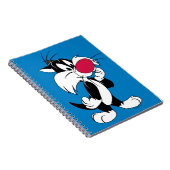 Sylvester Jr. | Klassische Pose Notizblock (Rechte Seite)