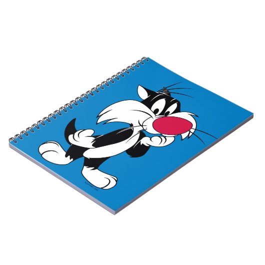 Sylvester Jr. | Klassische Pose Notizblock (Linke Seite)