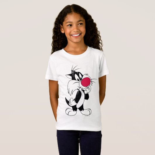 Sylvester Jr. | Klassische Pose T-Shirt (Vorne ganz)