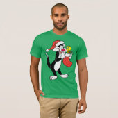 SYLVESTER™ Katze mit Strumpf T-Shirt (Vorne ganz)