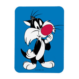 Sylvester Klassische Pose Magnet