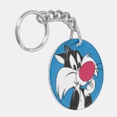 Sylvester| Klassische Pose Schlüsselanhänger (Vorderseite links)