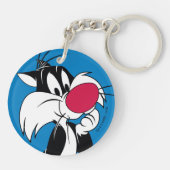 Sylvester| Klassische Pose Schlüsselanhänger (Rückseite)