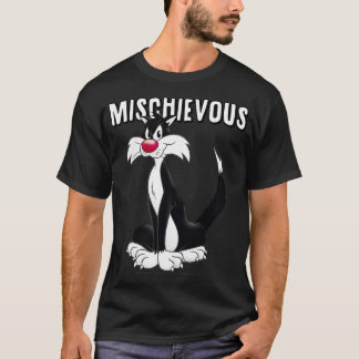 Sylvester Mischievous Vintag Cat Portrait T-Shirt