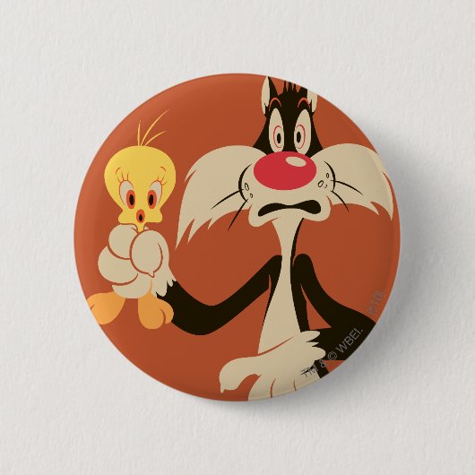 SYLVESTER™ mit TWEETY™ Button (Vorderseite)