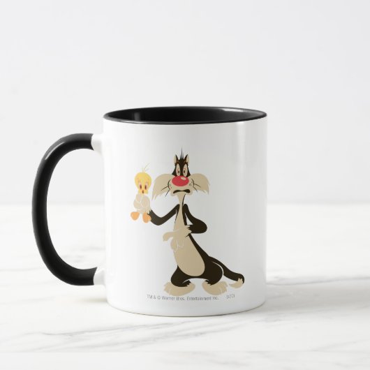 SYLVESTER™ mit TWEETY™ Tasse (Links)