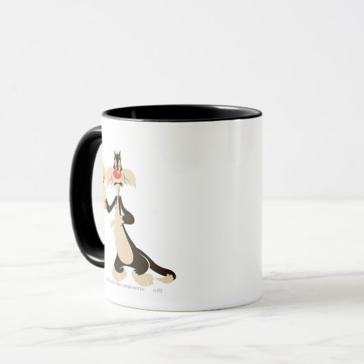 SYLVESTER™ mit TWEETY™ Tasse (Vorderseite Links)
