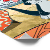 Sylvester Paw Up Poster (Ecke)