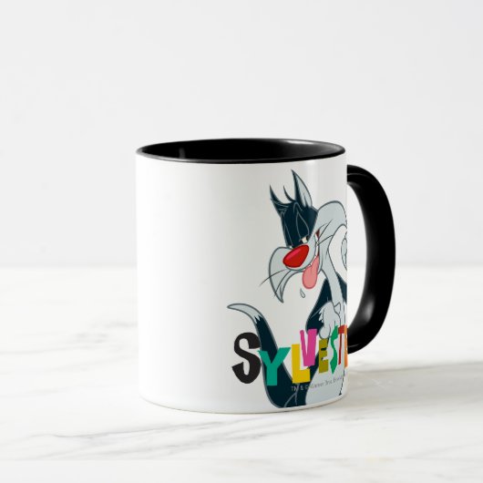 Sylvester Paw Up Tasse (VorderseiteRechts)