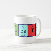Sylvester Periodenname Tasse (VorderseiteRechts)