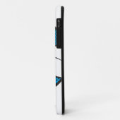 SYLVESTER™ Punkt-Symbol Case-Mate iPhone Hülle (Hinten/Links)