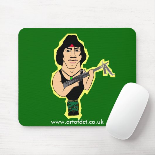 Sylvester Rambo Mousepad (Mit Mouse)