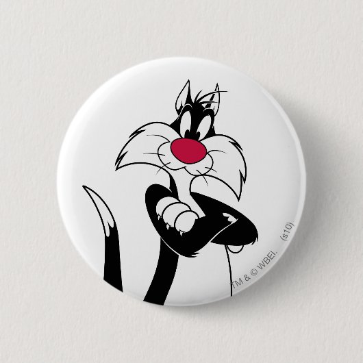 SYLVESTER™ Red Nose Button (Vorderseite)