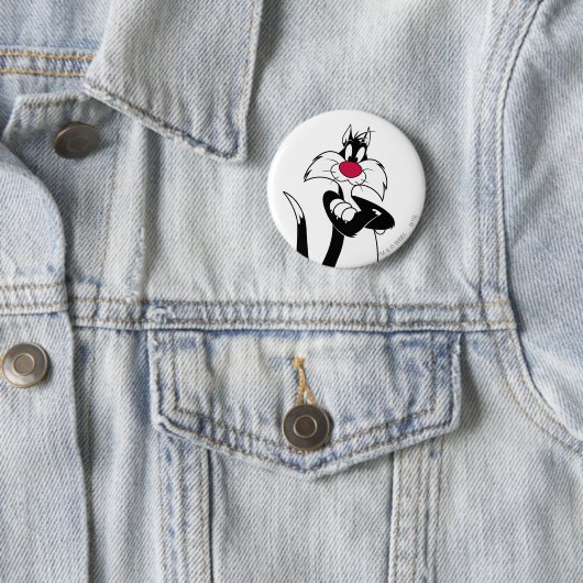 SYLVESTER™ Red Nose Button (Beispiel)