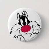 SYLVESTER™ Red Nose Face Button (Vorderseite)