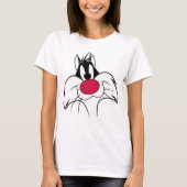 SYLVESTER™ Red Nose Face T-Shirt (Vorderseite)