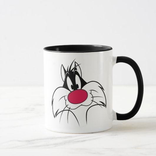 SYLVESTER™ Red Nose Face Tasse (Rechts)