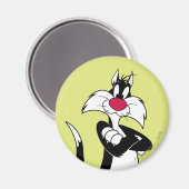 SYLVESTER™ Red Nose Magnet (Vorderseite/Rückseite)