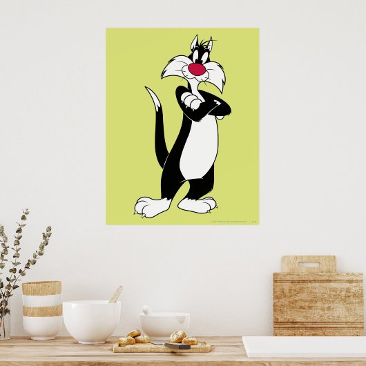 SYLVESTER™ Red Nose Poster (Küche)