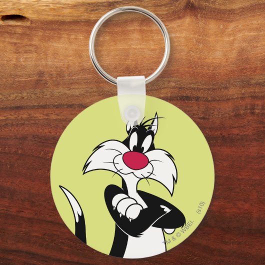 SYLVESTER™ Red Nose Schlüsselanhänger (Vorderseite)