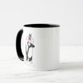 SYLVESTER™ Red Nose Tasse (Vorderseite Links)